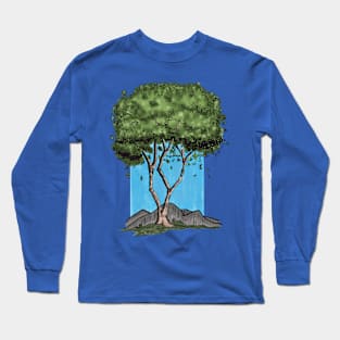 Sketch Tree Long Sleeve T-Shirt